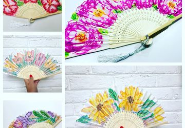 Flower Hand Fans