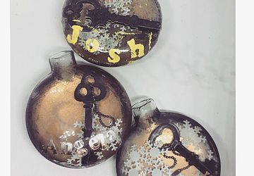 Custom made Christmas ornaments