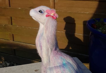 Needle Felted Hare, Unique Gift