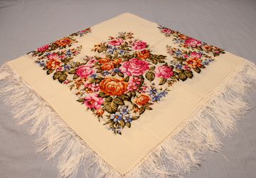 Headscarf "Spring flowering"