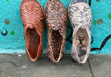 Women’s Leather Huarache Sandals | Clearance Sale