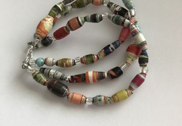 Paper bead wrap