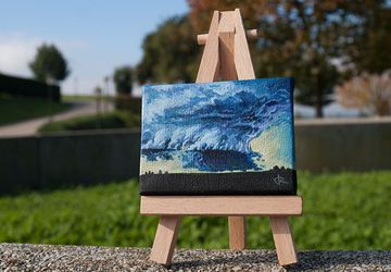 «Storm I» - Mini oil painting