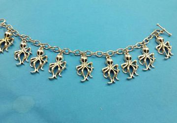 Davy Jones' Locker charm bracelet