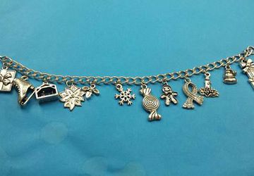 Winter Wonderland charm bracelet