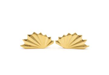 Abanico Earrings Gold