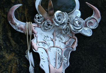 The "Budding Bison" Pendant