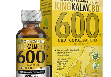 Buy CBD for Dogs at King Kanine | 600 mg CBD with Copaiba and Krill Oil