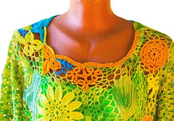 A tunic "Summer meadow"
