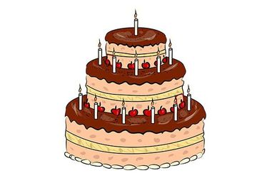 How To Draw A Cake Step By Step