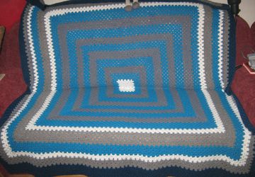 Handmade crocheted rugs