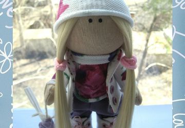 A textile doll "Anna"