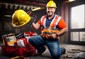 How to make a gift for construction worker