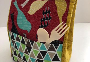 Personalized Birdie Insulated Lunch Bag