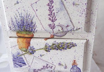 The bedside table in Provence style