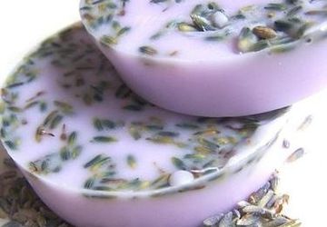 An orchid soap with natural ingredients