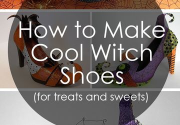 How to Make Amazing Witch Shoes For Sweets and Treets