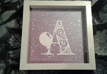 Sweet Dreams alphabet papercutting templates | Available individually | Nursery, new baby, birthday, card making | Commercial Use