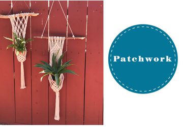 Macrame Plant Wrap Around