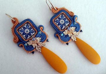 Soutache earrings