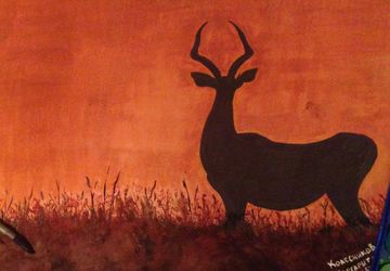 A painting "Deer"