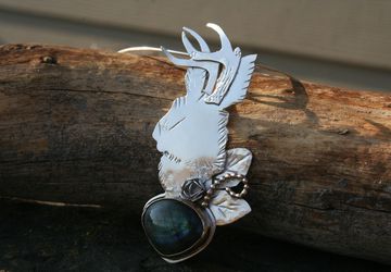 The "Jackalope" Pendant