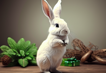 How to make a gift for rabbit