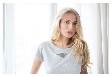 Gray t-shirt with vobla