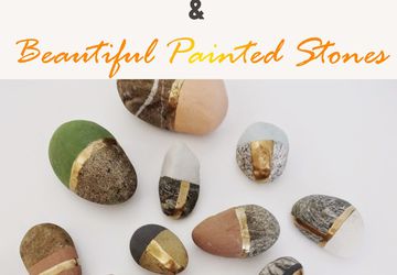 DIY Chalk Paint & Beautiful Painted Stones