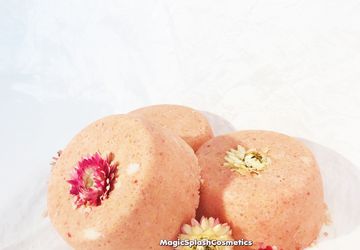 Jasmine Bath Bombs, Set of 3