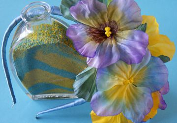 Forget-me-not headband