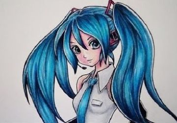 How to draw anime or manga step by step