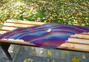 "The island" shawl