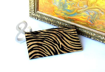 Zebra Cork Travel Wallet