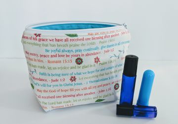 Bible Verse Essential Oil Bag