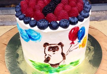 A cake "Winnie the Pooh"