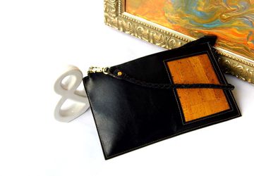 Zebra Cork Travel Wallet