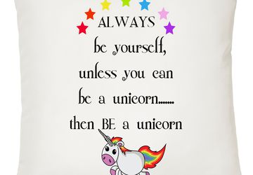 Be A Unicorn Decorative Cushion