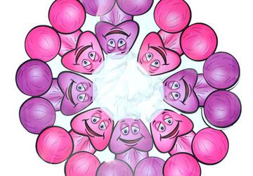 Pink & Purple Pecker Banner for Your Hens Party!