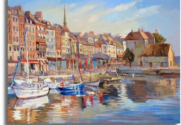 A painting "In Amsterdam"