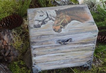 Casket "Horses"