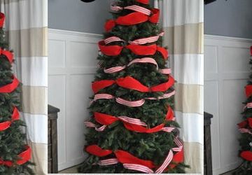 How To Decorate A Christmas Tree With Ribbon