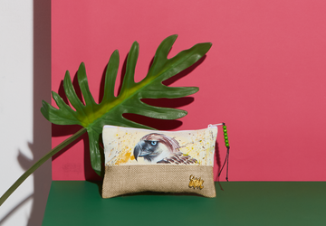 Philippine Eagle Agila Hand Painted Pouch