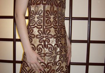 A dress "Chocolate"