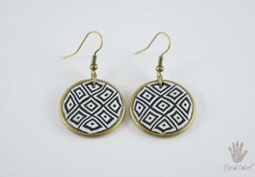 Portuguese Montanhac Round Earrings - BCDM-0-13