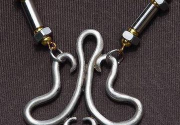 NECKLACE: STAINLESS Steel, BRASS, Metal, Gold, Silver