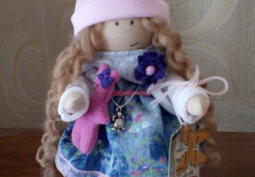 Eve the textile doll