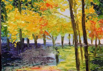 A painting "A landscape"