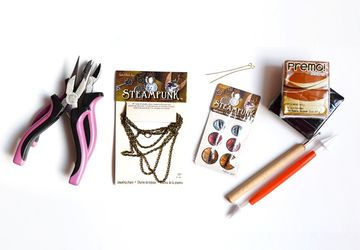 Monster Eye Book Necklace Tutorial