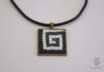 Portuguese Cobblestone Corinto Necklace - CKDC-5-28
